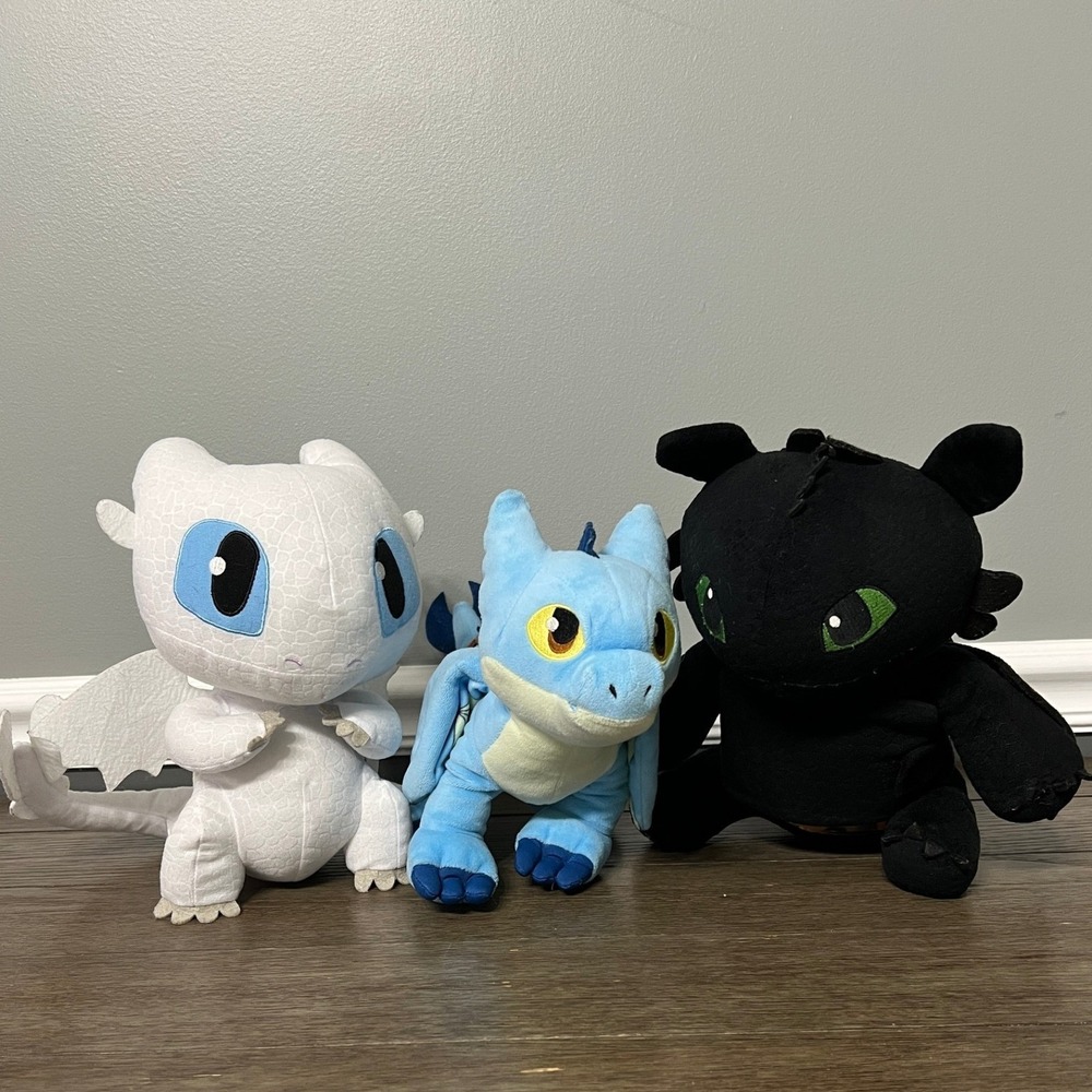 How To Train Your Dragon Plush Lot Kids‎ Stuffed Animal Toys Dreamworks